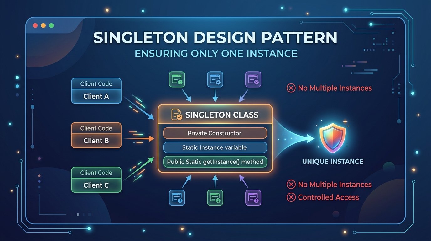Singleton Pattern in Java: Ensuring a Single Instance